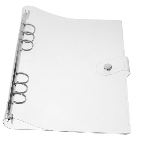 Homoyoyo PVC Transparentes Notebook Cover Wiederbefüllbarer Dokumentenorganizer Strapazierfähige Scrapbook Binder Hülle für Schule und Büro Homoyoyo PVC Transparentes Notebook Cover Wiederbefüllbarer Dokumentenorganizer Strapazierfähige Scrapbook Binder Hülle für Schule und Büro von Homoyoyo