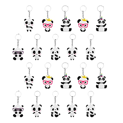 Homoyoyo Panda Schlüsselanhänger Set 20 Stück - Süße Panda Spielzeuge - Pins Sticker Und Geschenktüten Für Ideal Als Belohnung Oder Für Kindergarten Und Schule Homoyoyo Panda Schlüsselanhänger Set 20 Stück - Süße Panda Spielzeuge - Pins Sticker Und Geschenktüten Für Ideal Als Belohnung Oder Für Kindergarten Und Schule von Homoyoyo