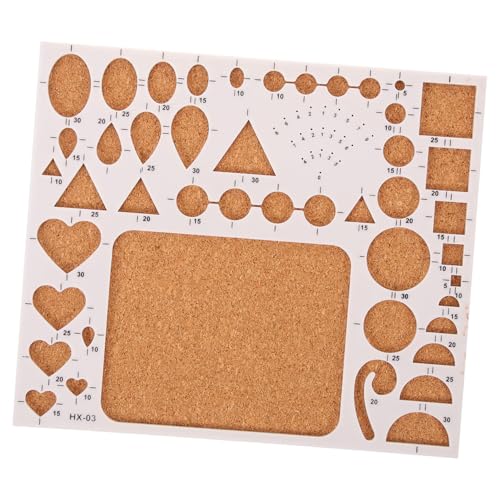Homoyoyo Papier Quilling Schablone aus Kork und Langlebiges Rostfreies DIY Bastel Tool Leichtes Stabiles Quilling Template Board für Kreative Papierkunst und Grußkartenherstellung Homoyoyo Papier Quilling Schablone aus Kork und Langlebiges Rostfreies DIY Bastel Tool Leichtes Stabiles Quilling Template Board für Kreative Papierkunst und Grußkartenherstellung von Homoyoyo