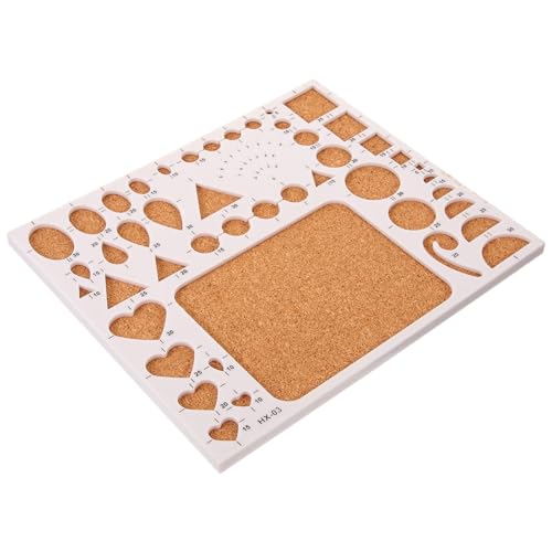 Homoyoyo Papier Quilling Vorlage Upgrade DIY Werkzeug Kork Langlebig und Präzise für Anfänger und Bastelenthusiasten für Kreative Papierarbeiten und Dekorationen von Homoyoyo