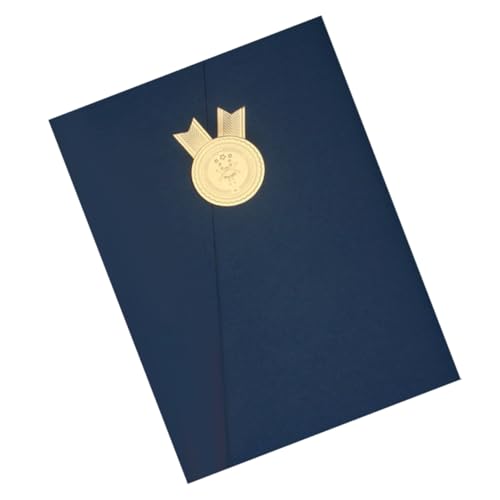 Homoyoyo Papier Zertifikatshülle Umschlag Award Urkundenhalter Schutzumschlag Klassisch für Auszeichnung Abschlussfeier Mitarbeiter Dekoration Homoyoyo Papier Zertifikatshülle Umschlag Award Urkundenhalter Schutzumschlag Klassisch für Auszeichnung Abschlussfeier Mitarbeiter Dekoration von Homoyoyo
