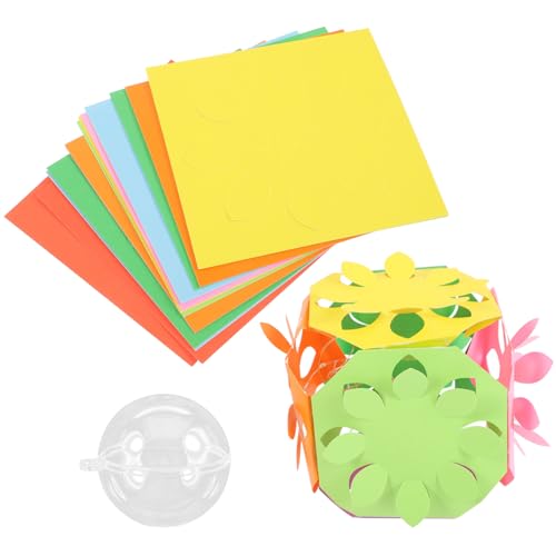 Homoyoyo Papierschneide mit Buntem Origami Papier DIY Bastelset für Vorschule und Kindergarten Kindersicherer Schere Vielseitig für Kreative Papierkunst und Schneideprojekte Homoyoyo Papierschneide mit Buntem Origami Papier DIY Bastelset für Vorschule und Kindergarten Kindersicherer Schere Vielseitig für Kreative Papierkunst und Schneideprojekte von Homoyoyo