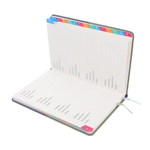 Homoyoyo Passwortbuch mit Alphabetischen Registerkarten Tragbares Notizbuch zur Übersichtlichen Verwaltung von Internetadressen und Passwörtern Klein und Handlich für Senioren Nutzer die Homoyoyo Passwortbuch mit Alphabetischen Registerkarten Tragbares Notizbuch zur Übersichtlichen Verwaltung von Internetadressen und Passwörtern Klein und Handlich für Senioren Nutzer die von Homoyoyo