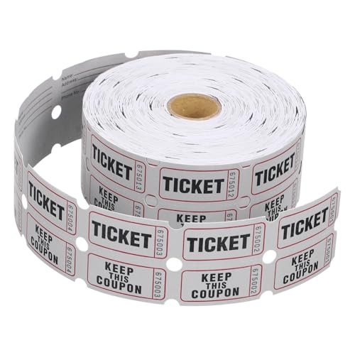 Homoyoyo Perforierte Rote Losblöcke Vielseitige und Veranstaltungstickets für Raffles Partys Konzerte und Aktivitäten von Homoyoyo