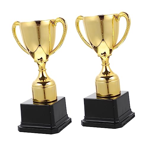 Homoyoyo Plastiktrophäen Set 2 Stück – Goldene Osterbecher Für Mit Belohnungspreisen - Ideal Für Sackhüpfen Und Sportveranstaltungen - Perfekt Als Medaille Für Kleine Homoyoyo Plastiktrophäen Set 2 Stück – Goldene Osterbecher Für Mit Belohnungspreisen - Ideal Für Sackhüpfen Und Sportveranstaltungen - Perfekt Als Medaille Für Kleine von Homoyoyo