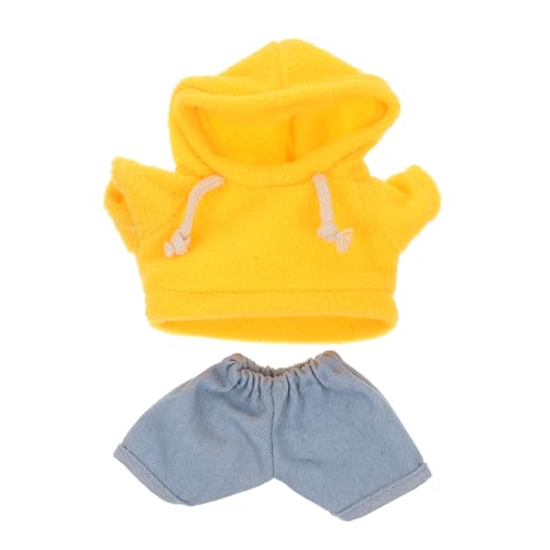 Homoyoyo Plüschbär Kleidung Set Puppen Outfit Mit Kapuzenpullover Und Jeans Niedlich Und Gemütlich Für Stofftiere Zum Ankleiden Und Spielen Homoyoyo Plüschbär Kleidung Set Puppen Outfit Mit Kapuzenpullover Und Jeans Niedlich Und Gemütlich Für Stofftiere Zum Ankleiden Und Spielen von Homoyoyo