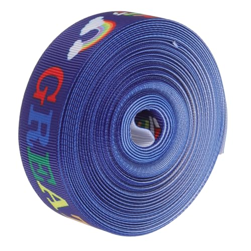 Homoyoyo Polyester Dekoband für DIY Bastelarbeiten Geschenkverpackung und Partydekoration Vielseitiges Satinband für Abschlussfeier Haaraccessoires und festliche Festtagsdekoration Homoyoyo Polyester Dekoband für DIY Bastelarbeiten Geschenkverpackung und Partydekoration Vielseitiges Satinband für Abschlussfeier Haaraccessoires und festliche Festtagsdekoration von Homoyoyo