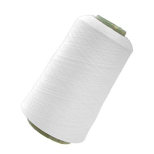Homoyoyo Polyester Nähgarn Weiß Hochwertiges Overlock Garn für Maschinenstickerei Nähen und Kunsthandwerk für Säckchen und Professionelle Anwendungen Homoyoyo Polyester Nähgarn Weiß Hochwertiges Overlock Garn für Maschinenstickerei Nähen und Kunsthandwerk für Säckchen und Professionelle Anwendungen von Homoyoyo