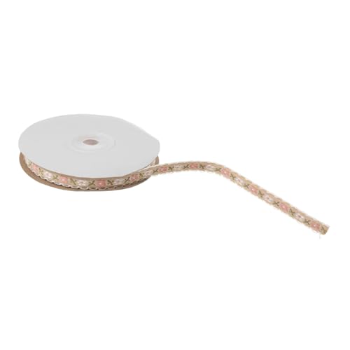 Homoyoyo Polyester Stickband mit Blumendesign Strapazierfähiges Geschenkband für DIY Dekorationen Handgefertigtes Bastelband für Hochzeits und Geschenkverpackungen Kaffeebraun Homoyoyo Polyester Stickband mit Blumendesign Strapazierfähiges Geschenkband für DIY Dekorationen Handgefertigtes Bastelband für Hochzeits und Geschenkverpackungen Kaffeebraun von Homoyoyo