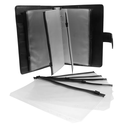 Homoyoyo Portable PU Leder Ringbuch Notizbuch Budget Planer mit Löchern Nachfüllbares Geldverwaltung Notizheft für Persönliche Ausgaben Tragbarer Organizer für Zuhause und Büro Homoyoyo Portable PU Leder Ringbuch Notizbuch Budget Planer mit Löchern Nachfüllbares Geldverwaltung Notizheft für Persönliche Ausgaben Tragbarer Organizer für Zuhause und Büro von Homoyoyo