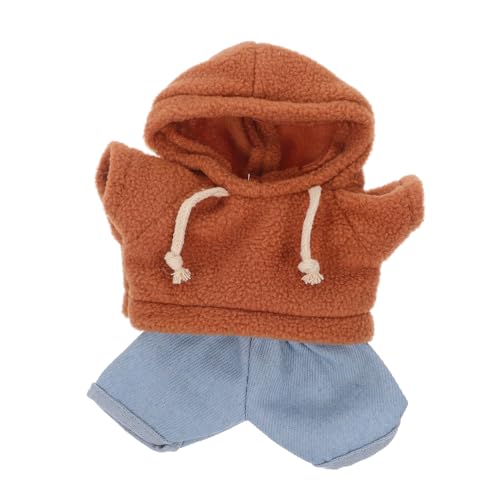 Homoyoyo Puppenkleidung Set Niedliche Plüschoutfits für Stofftiere Bestehend Hoodie und Jeans Puppen Weicher Plüschstoff Vielseitige Styling Möglichkeiten Homoyoyo Puppenkleidung Set Niedliche Plüschoutfits für Stofftiere Bestehend Hoodie und Jeans Puppen Weicher Plüschstoff Vielseitige Styling Möglichkeiten von Homoyoyo