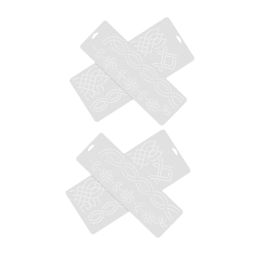 Homoyoyo Quilting Vorlagen mit Muster Vielseitige Nähmaschinen Schablonen für Kreuzstich Stickerei und Patchwork Präzise Quilting Lineale für Kreative Handarbeiten Homoyoyo Quilting Vorlagen mit Muster Vielseitige Nähmaschinen Schablonen für Kreuzstich Stickerei und Patchwork Präzise Quilting Lineale für Kreative Handarbeiten von Homoyoyo