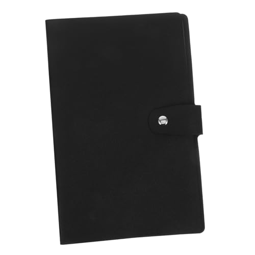 Homoyoyo Rechnungsordner Schwarz Weicher Dokumenten Organizer für Belege Album zur Aufbewahrung von Rechnungen und Verträgen für Büro und Zuhause Homoyoyo Rechnungsordner Schwarz Weicher Dokumenten Organizer für Belege Album zur Aufbewahrung von Rechnungen und Verträgen für Büro und Zuhause von Homoyoyo