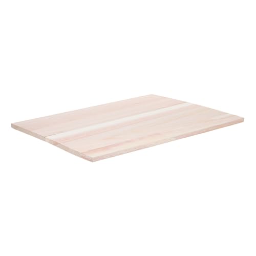 Homoyoyo Rechteck Holzbrett Naturbelassenes Holzpaneel als Regaltrennwand und Raumteiler für Kleiderschränke DIY Holzplatten für Vielseitige Organisation und Schutz von Kleidung von Homoyoyo