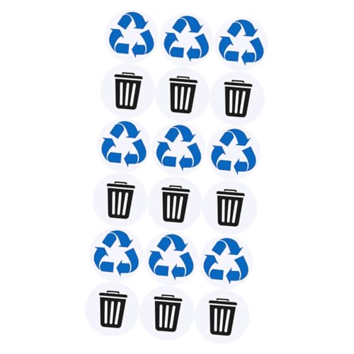 Homoyoyo Recycling Aufkleber PVC Selbstklebend Wasserfest Mülltonnen Etiketten für Abfalltrennung und Müllklassifizierung Wiederverwendbar Geeignet für Glatte Oberflächen Wie Glas und Homoyoyo Recycling Aufkleber PVC Selbstklebend Wasserfest Mülltonnen Etiketten für Abfalltrennung und Müllklassifizierung Wiederverwendbar Geeignet für Glatte Oberflächen Wie Glas und von Homoyoyo