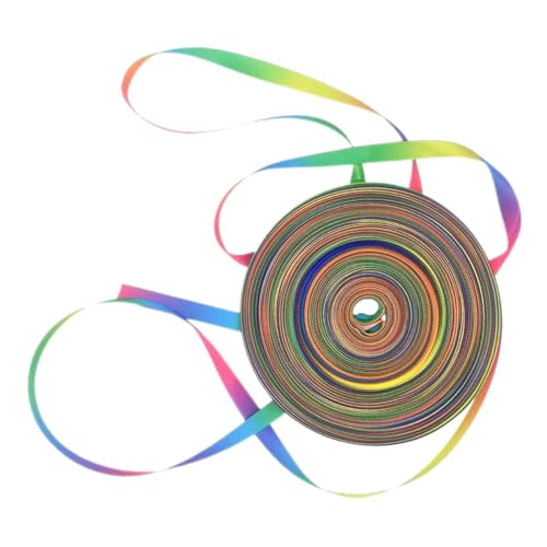 Homoyoyo Regenbogen Satinband Breit Lang Doppelseitiges Farbverlaufendes Geschenkband für Geschenkverpackung Tortendeko DIY Basteln Ballon Partydekoration Homoyoyo Regenbogen Satinband Breit Lang Doppelseitiges Farbverlaufendes Geschenkband für Geschenkverpackung Tortendeko DIY Basteln Ballon Partydekoration von Homoyoyo