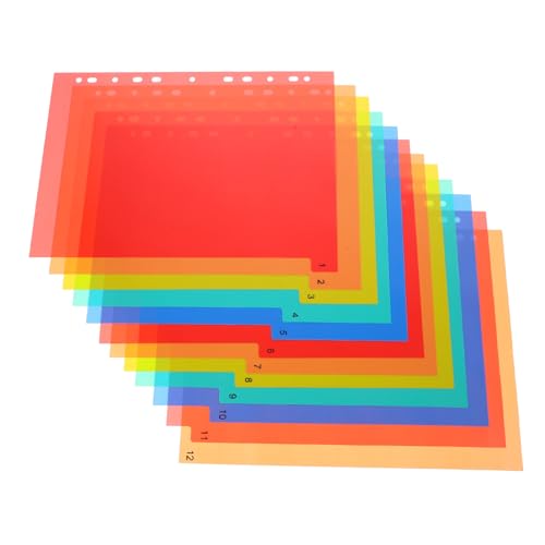 Homoyoyo Register Trennblätter Teilig Bunte Indexseiten mit Beschreibbaren Tabs für Ordner Schnellhefter Dokumentenorganisation für Schule Büro und Zuhause Homoyoyo Register Trennblätter Teilig Bunte Indexseiten mit Beschreibbaren Tabs für Ordner Schnellhefter Dokumentenorganisation für Schule Büro und Zuhause von Homoyoyo