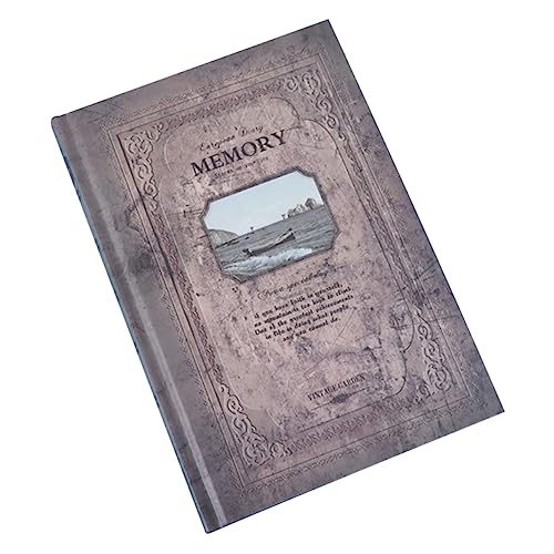 Homoyoyo Retro Notizbuch Europäischer Stil Tagebuch für Männer und Frauen für Schule Reisen Kreatives Schreiben und Skizzieren Leicht und Handlich von Homoyoyo