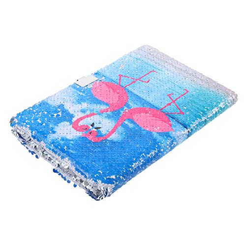 Homoyoyo Reversibles Notizbuch mit Paillettencover Tragbares Tagebuch für Schüler Glitzerndes Schreibheft für Kreative Ideen Reisetagebuch und Persönliche Planung von Homoyoyo
