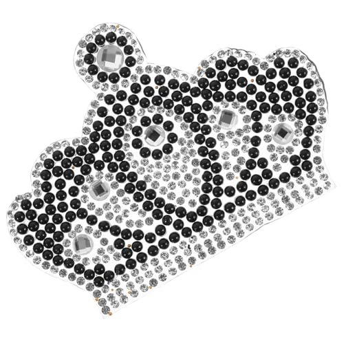Homoyoyo Rhinestone Kronen Bügelpatch Glitzer Strass Applikation DIY Kleidung Verzierung für Taschen Kostüme Zubehör von Homoyoyo