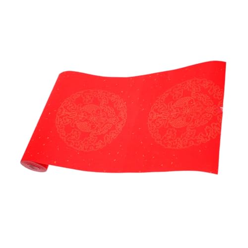 Homoyoyo Rotes Kalligraphie Papier für Neujahrs Dekorationen Hochwertiges Leeres Reis Papier für Chinesische Kalligraphie und DIY Projekte für Zuhause und Büro Homoyoyo Rotes Kalligraphie Papier für Neujahrs Dekorationen Hochwertiges Leeres Reis Papier für Chinesische Kalligraphie und DIY Projekte für Zuhause und Büro von Homoyoyo