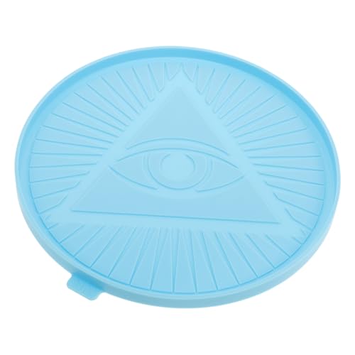Homoyoyo Runde Epoxid Silikonform zum Selbermachen DIY Wanddekoration Wiederverwendbar Antihaftbeschichtet für Kreative Projekte Hochwertige Gießform für Ornamente von Homoyoyo