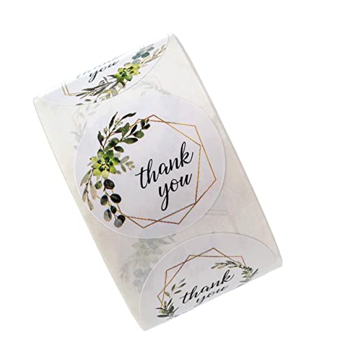 Homoyoyo Runde Selbstklebende Dankeschön Aufkleber mit Blumenmuster DIY Etiketten für Backen Geschenkverpackung Party Dekoration Homoyoyo Runde Selbstklebende Dankeschön Aufkleber mit Blumenmuster DIY Etiketten für Backen Geschenkverpackung Party Dekoration von Homoyoyo