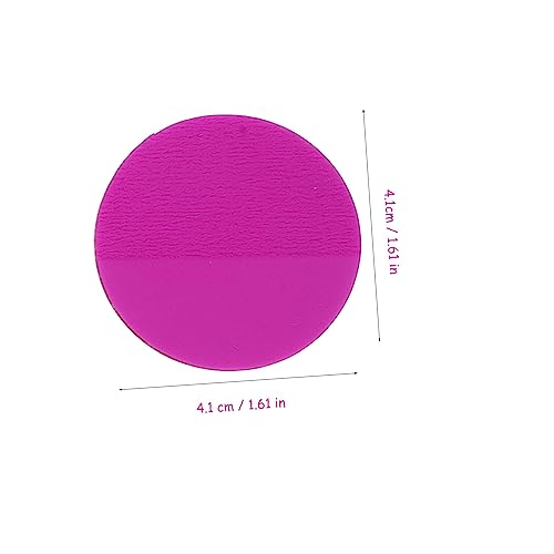 Homoyoyo Runde Selbstklebende Memo Sticker Farben Fluoreszierend Wiederverwendbare Notizzettel für Schule Büro Zuhause Haftende Notizblöcke für To Do Listen und Wichtige Erinnerungen von Homoyoyo