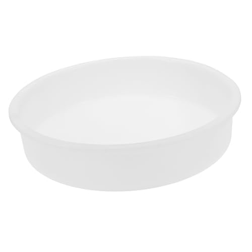 Homoyoyo Runde Silikonform für DIY Projekte Epoxidharz Gießform für Untersetzer Tablett und Uhren für Kreative Harzkunst und Handwerksideen von Homoyoyo