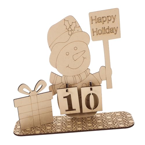 Homoyoyo Rustikaler Weihnachts Adventskalender aus Holz Verstellbar als Tisch und Desktop Deko Handgefertigtes Countdown Ornament für Festliche Weihnachtsdekoration und Geschenkidee Homoyoyo Rustikaler Weihnachts Adventskalender aus Holz Verstellbar als Tisch und Desktop Deko Handgefertigtes Countdown Ornament für Festliche Weihnachtsdekoration und Geschenkidee von Homoyoyo