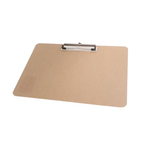 Homoyoyo Schreibbrett Klemmbrett Hochformat mit Low profile Klemme Leichte Hartfaser Zeichenplatte für Büro Hotel Schule Robustes Klemmbrett zum Zeichnen und Schreiben Homoyoyo Schreibbrett Klemmbrett Hochformat mit Low profile Klemme Leichte Hartfaser Zeichenplatte für Büro Hotel Schule Robustes Klemmbrett zum Zeichnen und Schreiben von Homoyoyo