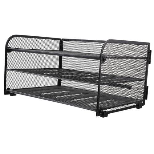 Homoyoyo Schreibtisch Organizer aus Abnehmbarer Dokumentenhalter mit Stapelbare Briefablage für Büro und Schule Design zur Einfachen Aufbewahrung Homoyoyo Schreibtisch Organizer aus Abnehmbarer Dokumentenhalter mit Stapelbare Briefablage für Büro und Schule Design zur Einfachen Aufbewahrung von Homoyoyo