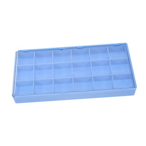 Homoyoyo Schubladenstil Aufbewahrungsbox für Uhrenzubehör Fächer Transparentes Design Leicht und Kompakt zur Organisation Accessoires von Homoyoyo