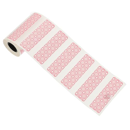 Homoyoyo Selbstklebendes Thermopapier Rosa Herz Aufkleber Etiketten Für Thermodrucker Foto Drucker Kompatibel Mit Tragbaren Geräten Für Fotos Quittungen Und Notizen Homoyoyo Selbstklebendes Thermopapier Rosa Herz Aufkleber Etiketten Für Thermodrucker Foto Drucker Kompatibel Mit Tragbaren Geräten Für Fotos Quittungen Und Notizen von Homoyoyo