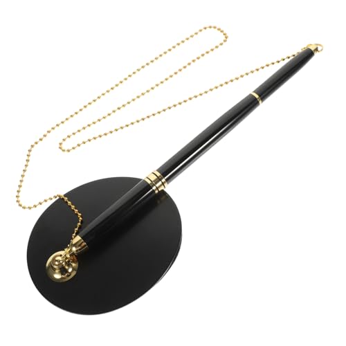 Homoyoyo Sicherer Thekenstift mit Kette und Ständer Eleganter Büro kugelschreiber für Banken Hotels und Geschäftsräume Ergonomisch Stilvoll und Vielseitig für Tägliches Schreiben und Homoyoyo Sicherer Thekenstift mit Kette und Ständer Eleganter Büro kugelschreiber für Banken Hotels und Geschäftsräume Ergonomisch Stilvoll und Vielseitig für Tägliches Schreiben und von Homoyoyo