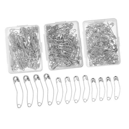 Homoyoyo Sicherheitsnadeln Gebogen Edelstahl für Nähen Basteln Schmuck DIY Sichere Befestigung Kleine Stecknadeln Vielseitig Verwendbar Homoyoyo Sicherheitsnadeln Gebogen Edelstahl für Nähen Basteln Schmuck DIY Sichere Befestigung Kleine Stecknadeln Vielseitig Verwendbar von Homoyoyo