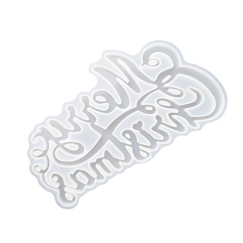 Homoyoyo Silikon Gießform für Weihnachtsbuchstaben DIY Ornament für Kreative Bastelprojekte Langlebig Leicht Hochwertigem Silikon für Weihnachtsdekorationen Homoyoyo Silikon Gießform für Weihnachtsbuchstaben DIY Ornament für Kreative Bastelprojekte Langlebig Leicht Hochwertigem Silikon für Weihnachtsdekorationen von Homoyoyo