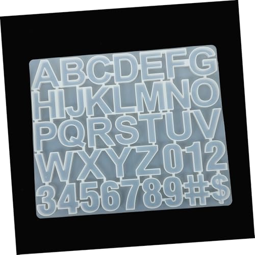 Homoyoyo Silikonform Buchstaben DIY Epoxidharz Gießform für Schmuck Anhänger Basteln Glatte Oberfläche Anfängerfreundlich Originelles Handwerk Geschenkidee Homoyoyo Silikonform Buchstaben DIY Epoxidharz Gießform für Schmuck Anhänger Basteln Glatte Oberfläche Anfängerfreundlich Originelles Handwerk Geschenkidee von Homoyoyo