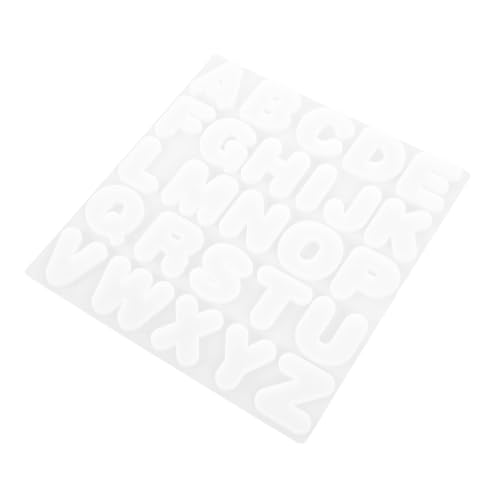 Homoyoyo Silikonform Buchstaben Non stick DIY Schmuck Anhänger Schlüsselanhänger Silikonform Transparent Weiß für Epoxidharz Basteln Schmuckherstellung Homoyoyo Silikonform Buchstaben Non stick DIY Schmuck Anhänger Schlüsselanhänger Silikonform Transparent Weiß für Epoxidharz Basteln Schmuckherstellung von Homoyoyo