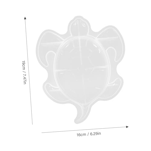 Homoyoyo Silikonform Epoxidharz Schildkröte Wiederverwendbare DIY Gießform für Wanddeko Langlebig Antihaftbeschichtet Einfach zu Reinigen für Kunstwerke Geeignet von Homoyoyo
