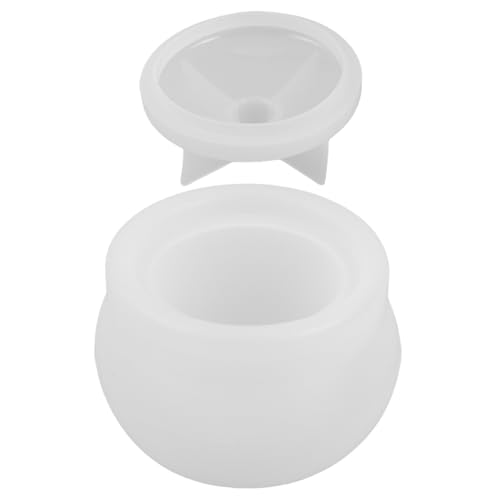 Homoyoyo Silikonform Gießform mit Deckel für DIY Resin Boxen Vielseitig Flexibel zum Gießen von Epoxidharz Schmuck Aufbewahrung Kerzenhalter Süßigkeitenbehälter von Homoyoyo