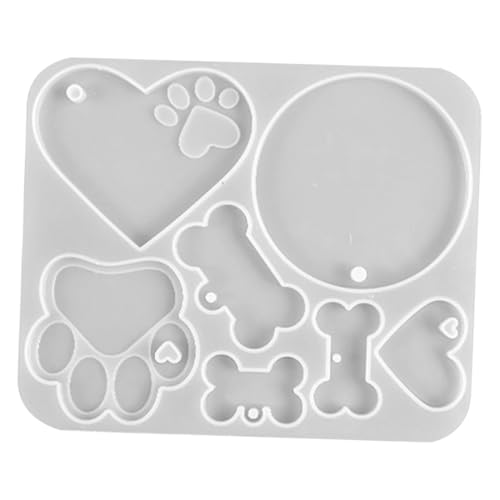 Homoyoyo Silikonform Hundemarke Knochenform Langlebig Vielseitig für DIY Epoxidharz Haustieranhänger Basteln Personalisierte Haustieranhänger Zubehör Homoyoyo Silikonform Hundemarke Knochenform Langlebig Vielseitig für DIY Epoxidharz Haustieranhänger Basteln Personalisierte Haustieranhänger Zubehör von Homoyoyo
