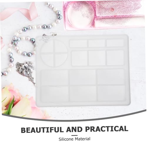 Homoyoyo Silikonform Tray Rechteckig Epoxidharz Gießform DIY Schmuckhalter Flexibel Langlebig Rutschfest Antihaft Silikon Trayform für Resin Schmuckherstellung Zuhause und Büro Homoyoyo Silikonform Tray Rechteckig Epoxidharz Gießform DIY Schmuckhalter Flexibel Langlebig Rutschfest Antihaft Silikon Trayform für Resin Schmuckherstellung Zuhause und Büro von Homoyoyo