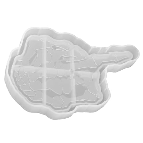 Homoyoyo Silikonform Untersetzer Gießform für Epoxidharz Tablett Flexibel Transparent Robust DIY Bastelplatte für Aufbewahrung und Dekoration Homoyoyo Silikonform Untersetzer Gießform für Epoxidharz Tablett Flexibel Transparent Robust DIY Bastelplatte für Aufbewahrung und Dekoration von Homoyoyo