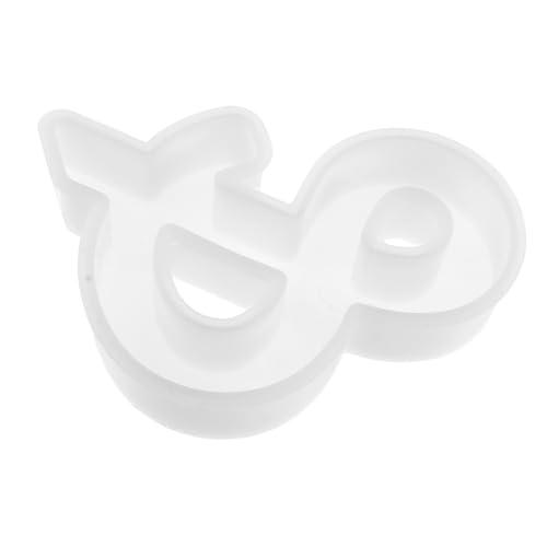 Homoyoyo Silikonform für DIY Epoxidharz Alphabet Symbolform Transparente Gießform für Dekorationen für Vasen und Moderne Wohnaccessoires von Homoyoyo
