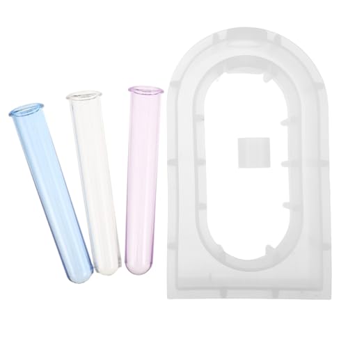 Homoyoyo Silikonform für Diy Wasserkultur Vasen mit Testtuben Epoxidharz Gießform für Pflanzenvermehrung und Tischdekoration Homoyoyo Silikonform für Diy Wasserkultur Vasen mit Testtuben Epoxidharz Gießform für Pflanzenvermehrung und Tischdekoration von Homoyoyo
