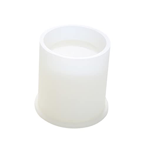 Homoyoyo Silikonform für Epoxidharz Pen Pot Zylindrische Gießform aus Lebensmittelechtem Silikon Hitzebeständig Formstabil Leicht zu Reinigen für DIY Crystal Fondant Kuchen und von Homoyoyo