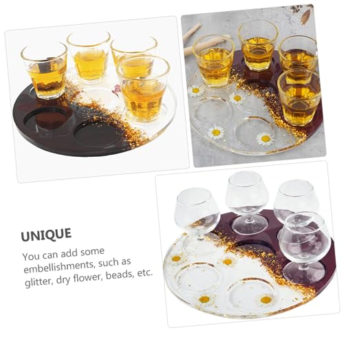 Homoyoyo Silikonform für Weinbecher Tablett Gießform Langlebig Bruchfest DIY Epoxidharz Tray Casting Mold Geeignet für Schmuck Dekoration Kreative Bastelprojekte Homoyoyo Silikonform für Weinbecher Tablett Gießform Langlebig Bruchfest DIY Epoxidharz Tray Casting Mold Geeignet für Schmuck Dekoration Kreative Bastelprojekte von Homoyoyo