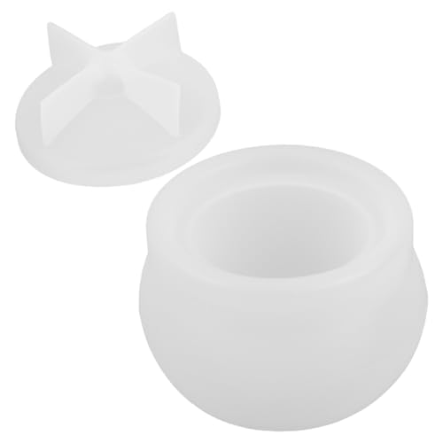 Homoyoyo Silikonform mit Deckel für DIY Harzbehälter Flexible und Hitzebeständige Silikonform Runde Vorratsdose für Epoxidharz und Kerzenherstellung Langlebiges für Kreative Bastelprojekte Homoyoyo Silikonform mit Deckel für DIY Harzbehälter Flexible und Hitzebeständige Silikonform Runde Vorratsdose für Epoxidharz und Kerzenherstellung Langlebiges für Kreative Bastelprojekte von Homoyoyo