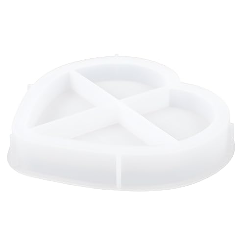 Homoyoyo Silikonschalenform Herzform DIY Gießform für Handgemachte Dekorationen für Epoxidharz und Bastelarbeiten und Homoyoyo Silikonschalenform Herzform DIY Gießform für Handgemachte Dekorationen für Epoxidharz und Bastelarbeiten und von Homoyoyo